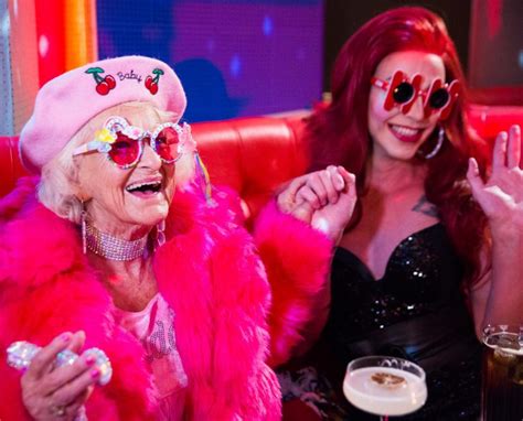 Baddie Winkle Parties In Soho With A Drag Queen During Her Badassbucketlist Tour With Hotels