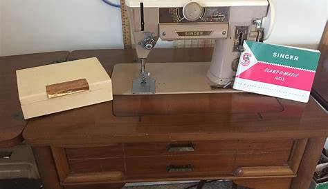 singer 401 sewing machine manual