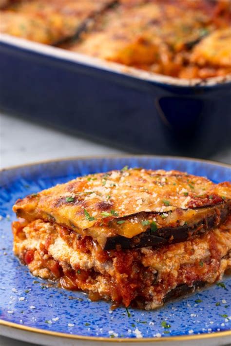 How To Make Eggplant Lasagna Recipe Recipes Eggplant Lasagna