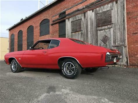 Chevrolet Chevelle Ss Cranberry Red Door Coupe Manual