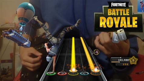 Guitar Hero Fortnite Dances On Guitar Youtube