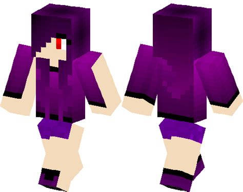 Purple Craze Minecraft Skin Minecraft Hub