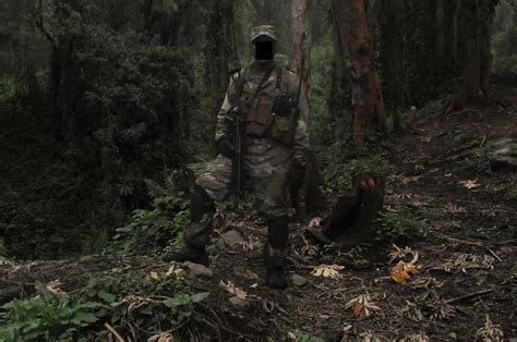 South African Special Forces Operator In The Jungles Of The Democratic