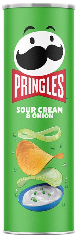 Pringles Sour Cream And Onion Crisps