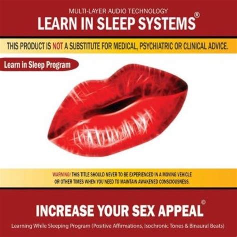 Increase Your Sex Appeal Learning While Sleeping Program Self Improvement While You Sleep With