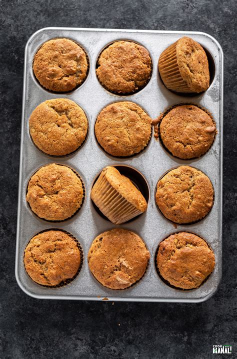 Eggless Banana Muffins Cook With Manali