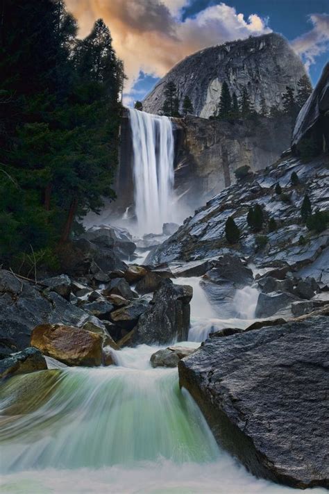 Vernal Falls Yosemite National Park États Unis National Parks