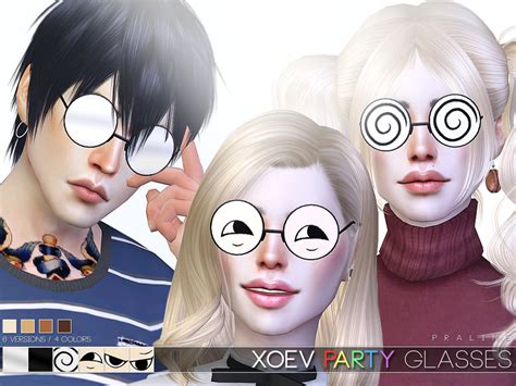 The Sims Resource Xoev Party Glasses