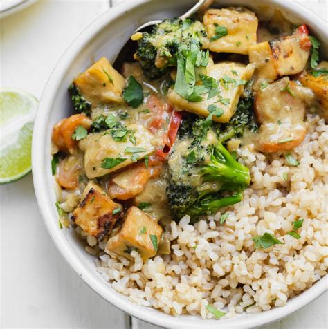Easy Thai Green Curry Vegan Gluten Free And 30 Minutes