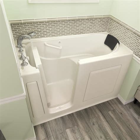 A large model that measures 60 x 30 x 60 inches. American Standard 60"W x 30"D Soaking Walk-In Bathtub at ...