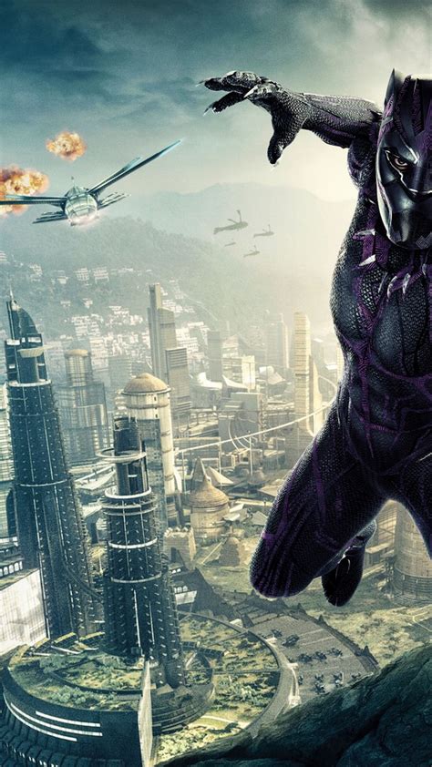 Black Panther Superhero Full Movie Poster 2024 Movie Poster Wallpaper Hd