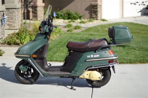 Emission control system (usa only) source of emissions the combustion process produces carbon monoxide and hydrocarbons. military honda elite 250 | Mini bike, Motor scooters, Honda