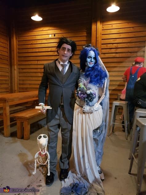 Corpse Bride And Scraps Costume Diy Costume Guide Photo