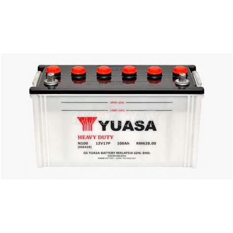 Yuasa Wet N100(17p) - YS Battery