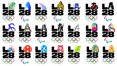 Twenty Six Logos Unveiled For 2028 La Olympics Paralympics