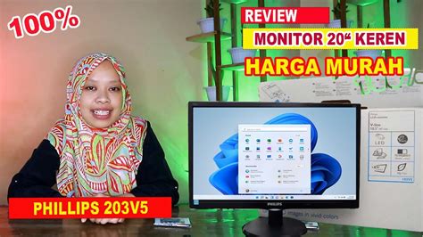 Budget Pas Pasan Mending Pakai Led Ini Monitor Led Philips Seri V