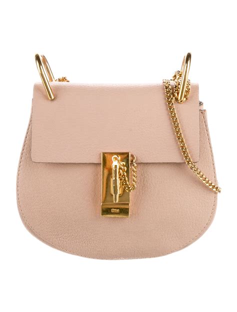 Chloé Drew Bag Pink Crossbody Bags Handbags Chl38846 The Realreal