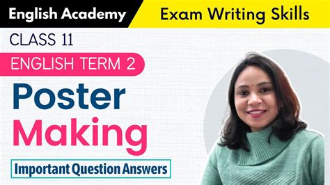 Poster Making Important Question Answers Class English Term Exam Writing Skills YouTube