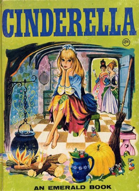 Vintage 1973 Cinderella Old Childrens Books Vintage Childrens Books