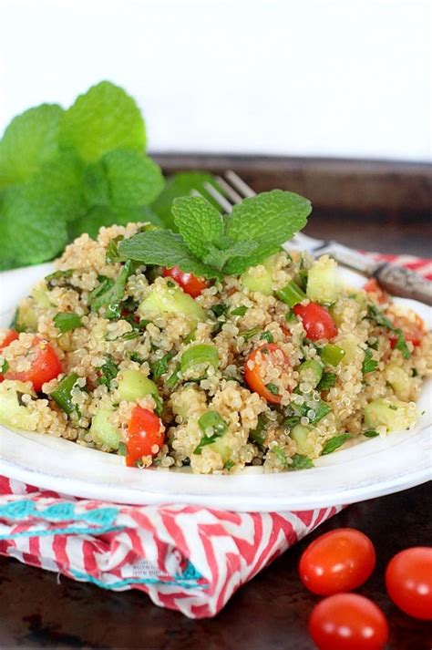 Easy Gluten Free Tabbouleh Recipe With Quinoa