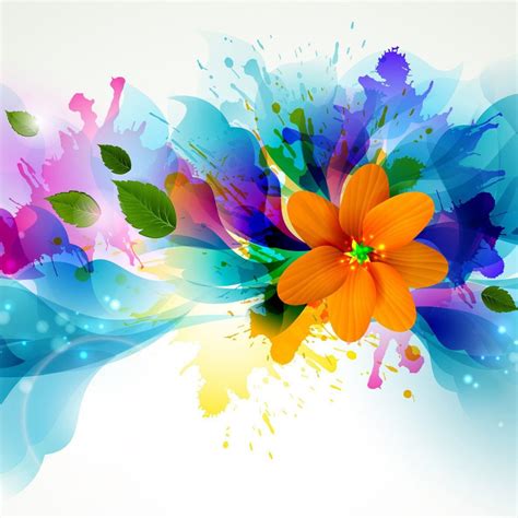 🔥 Free Download Abstract Flower Art Wallpapers Design Imgstockscom