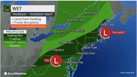 Flash Flood Threat: Here's Projected Timing For System Packed With