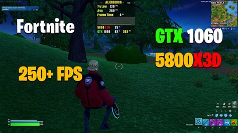 5800x3d And Gtx 1060 Fortnite Performance Mode Chapter 5 Youtube