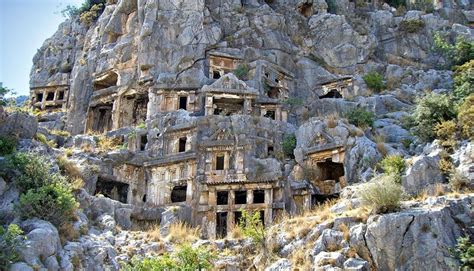 Mountain City In Turkey