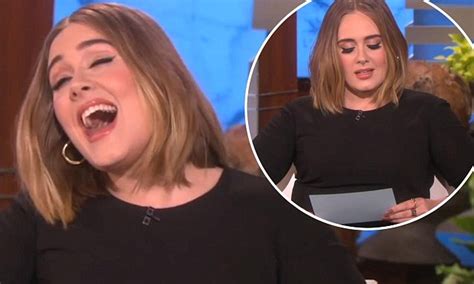 Adele Spoofs Hello As She Belts Out Personalised Voicemail For Ellen