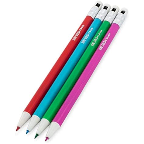 36 Mechanical Pencils Assorted Colored 20 Mm Pencils Bold Thickness