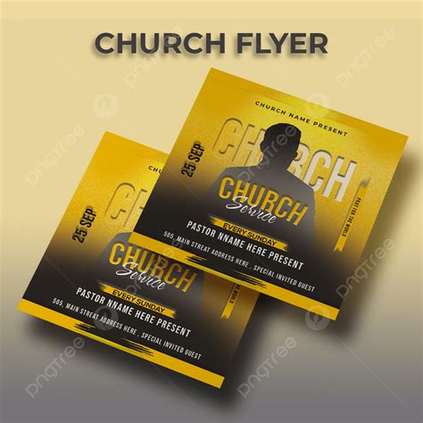 Church Flyer Design Template Template Download On Pngtree