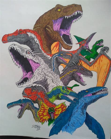 Welcome To Jurassic World 😎🎨 Blueraptor Raptor Velociraptor Jurassicpark Jurrasicworld