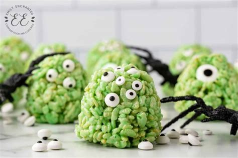 The Best Monster Rice Krispie Treats Perfect For Halloween