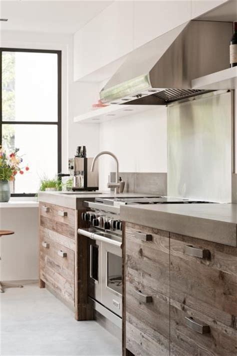 Reclaimed rustic woodworks was founded with the goal to build reclaimed barnwood furniture and cabinets in the heart of the midwest with the same care, precision, and eye for quality that our forefathers instilled in the barns that they raised generations before. 100 best Reclaimed Wood Kitchen Cabinets images on ...