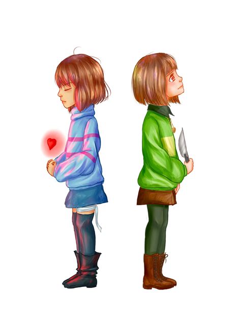 Undertale Frisk And Chara By Namui5 On Deviantart