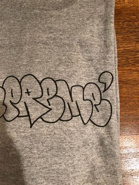 Supreme Supreme X Ja Graffiti Logo Tee Grey Fw08 Grailed