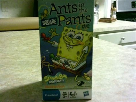 Spongebob Squarepants Ants In The Square Pants Game 2005 With Box Ebay