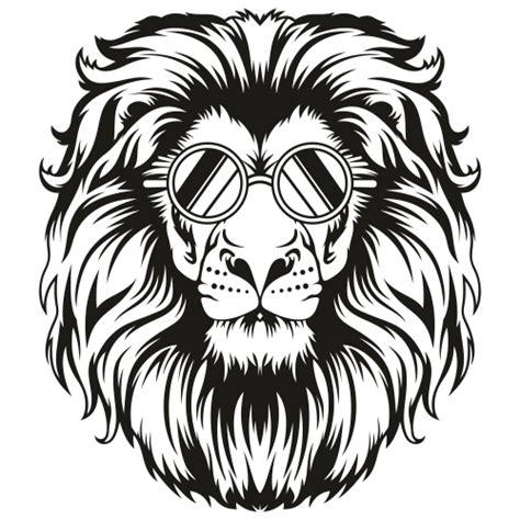 Lion Head Svg