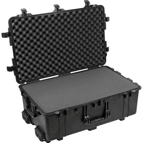 Pelican 1650 Case with Foam (Black) 1650-020-110 B&H Photo Video
