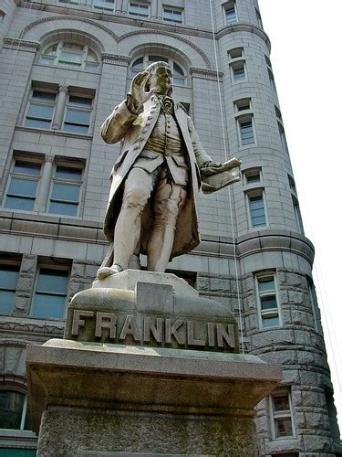 Ben Franklin Statue At Old Post Office Statue Of Benjamin Flickr