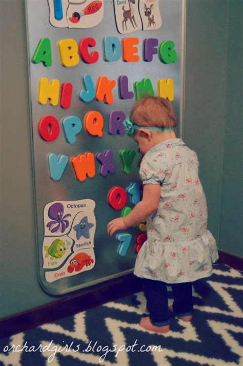 Orchard Girls Diy Oil Drip Pan Magnet Board For Kids