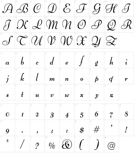 Typography Cursive Fonts