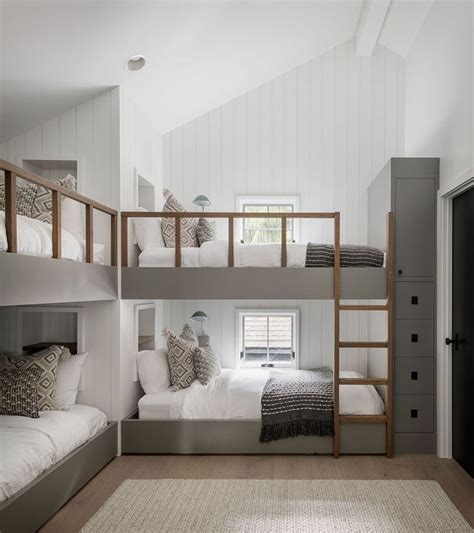Ideen Für Schlafzimmer Dieses Moderne Schlafzimmer Wurde Mit Bunk Beds Built In Bunk Bed