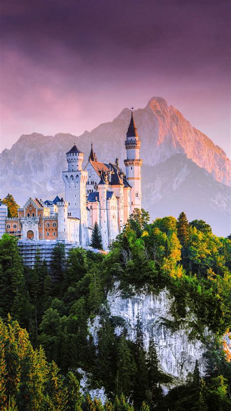 Neuschwanstein Castle Wallpaper 4k Germany Fairy Castle