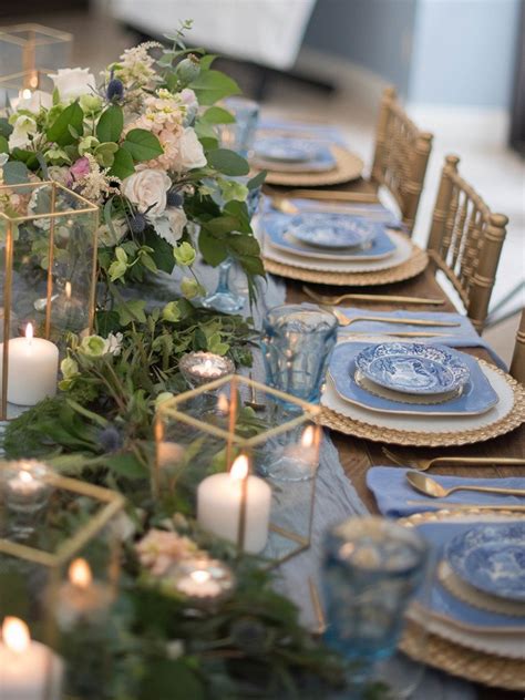 How To Have A Dusty Blue Wedding During Any Season
