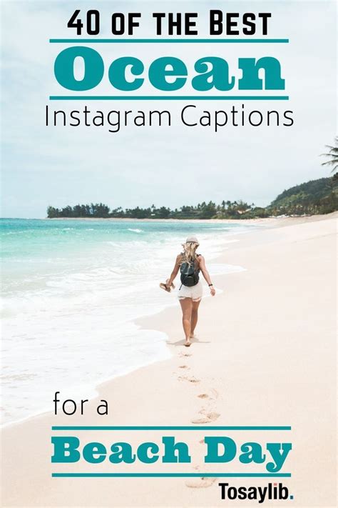 40 Of The Best Ocean Instagram Captions For A Beach Day Tosaylib