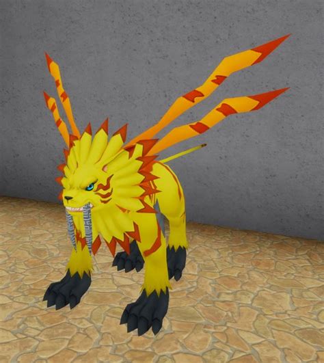 Saberleomon Digimon Masters Roblox Wiki Fandom