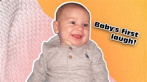 Babys First Laugh Youtube