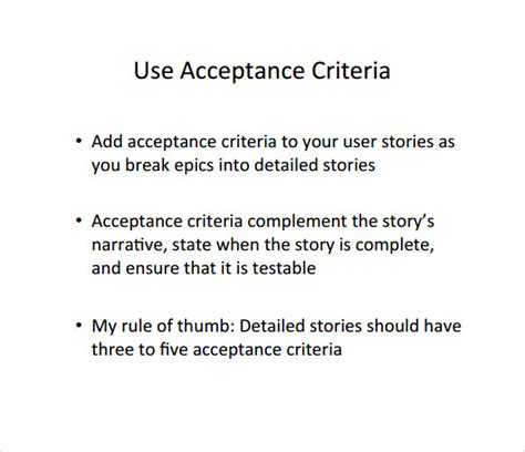 What Is User Story And Acceptance Criteria Examples Reverasite