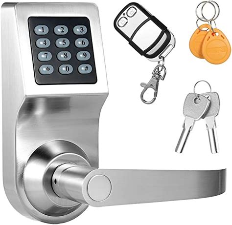 Decdeal 4 In 1 Electronic Keyless Keypad Door Coded Lock Unlocked By